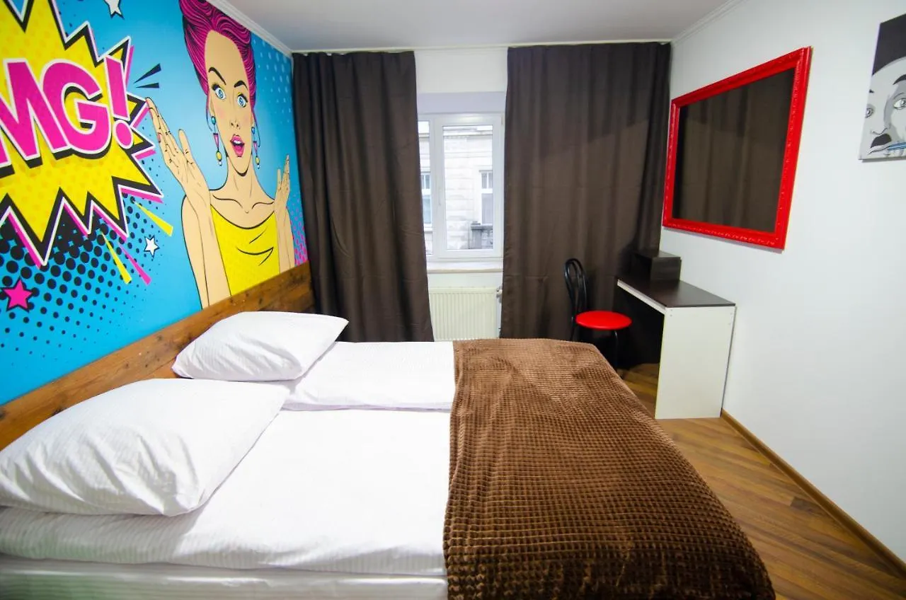 Pop Art Hostel Rynok Sq Lviv Ukraine